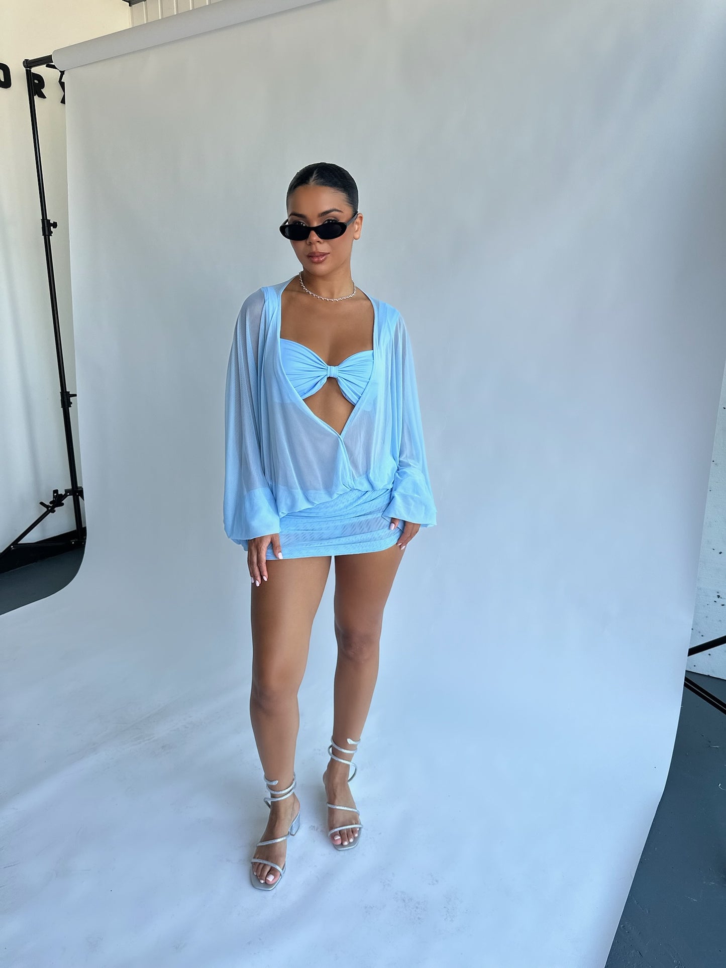 ‘skye’ Baby Blue Dress / MADE TO ORDER
