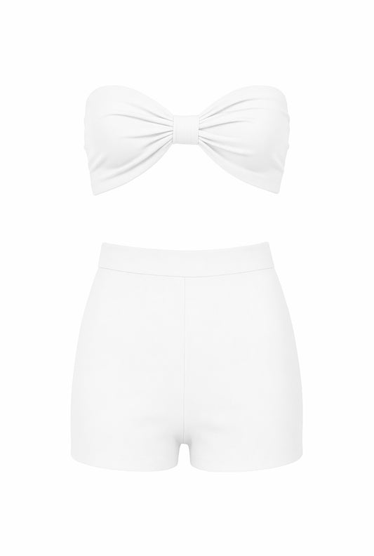 Rocco White Cape & Petra Set / MADE TO ORDER