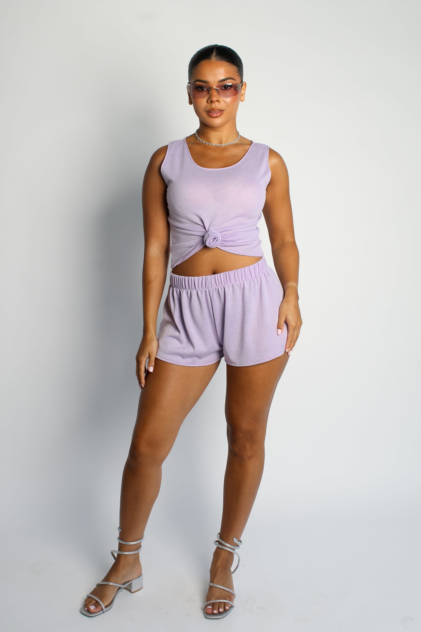 Kaia Lilac Knit Set / MADE TO ORDER
