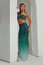 Load image into Gallery viewer, Arabella Green Ombre Sequin Set / PRE ORDER