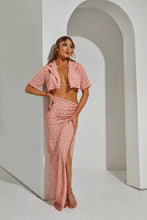 Load image into Gallery viewer, Brooke Coral Shirt &amp; Maxi Set / PRE ORDER