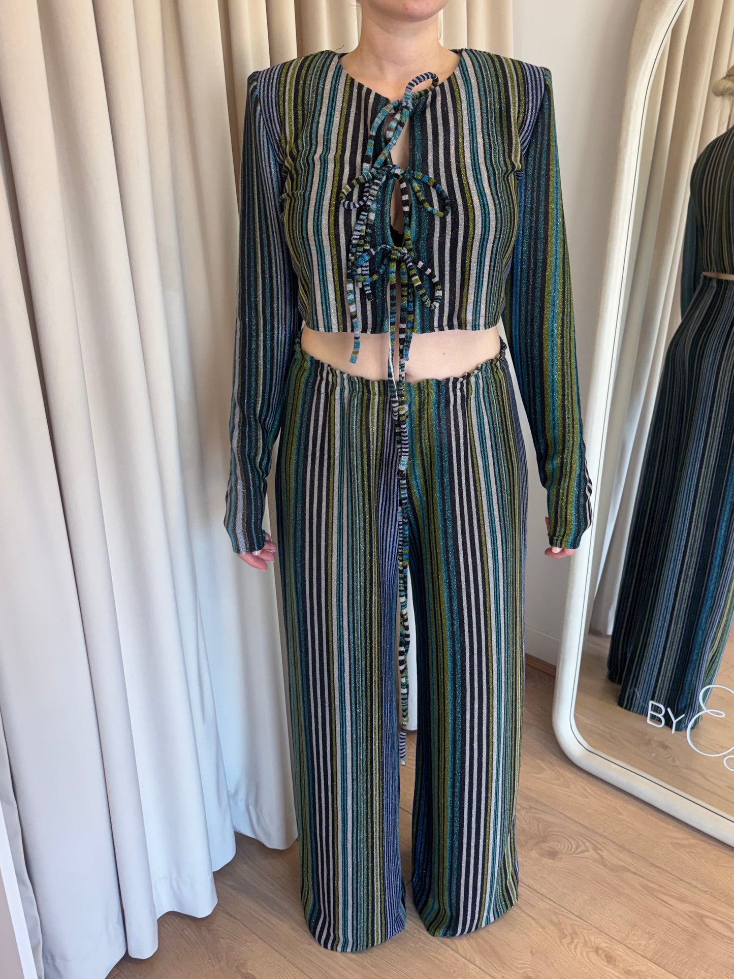 Sparkle Soft Stretch Knit Set / IN STOCK