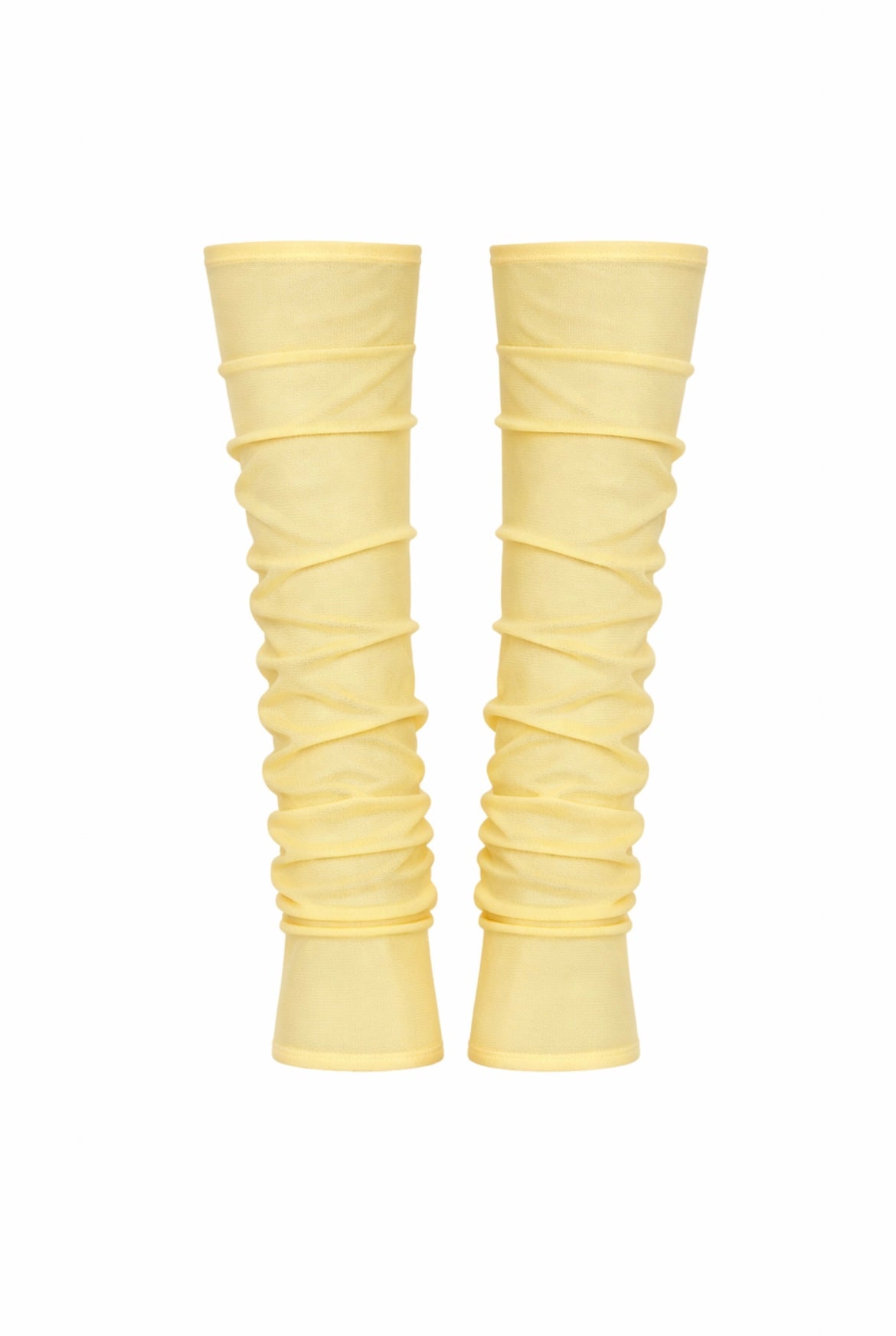 Mesh Leg Warmer Lemon / MADE TO ORDER