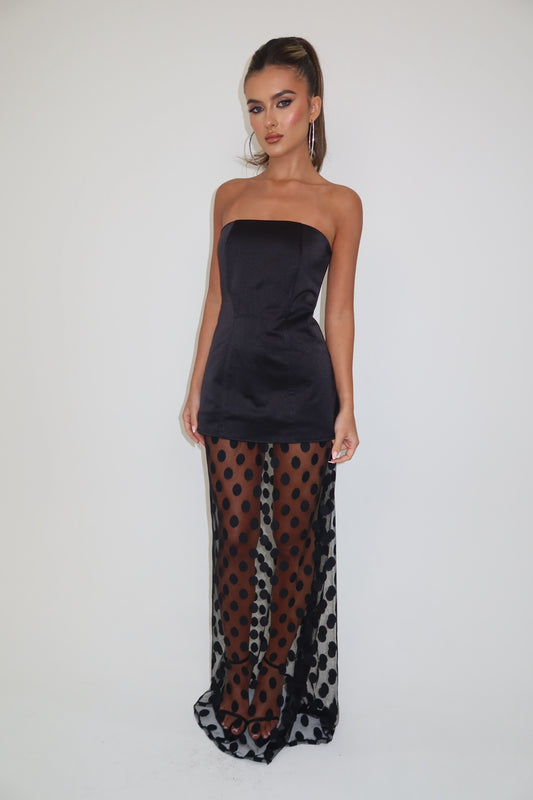 Allegra Mini Dress & Polkadot Skirt Set / MADE TO ORDER