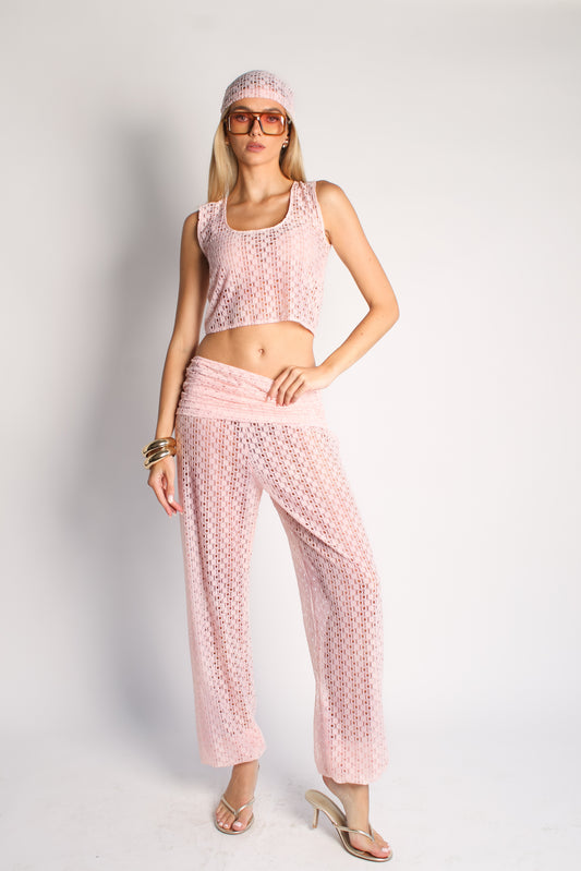Alexa Pink Balloon Pant Set / MADE TO ORDER