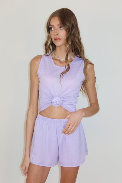 Kaia Lilac Knit Set / MADE TO ORDER