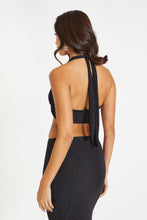 Load image into Gallery viewer, Eva Black Sparkle Maxi Co Ord / PRE ORDER