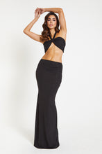 Load image into Gallery viewer, Eva Black Sparkle Maxi Co Ord / PRE ORDER