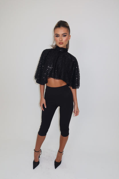 ‘Crystal’ Beaded Cape