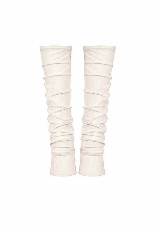 Leg Warmer Cream / MADE TO ORDER