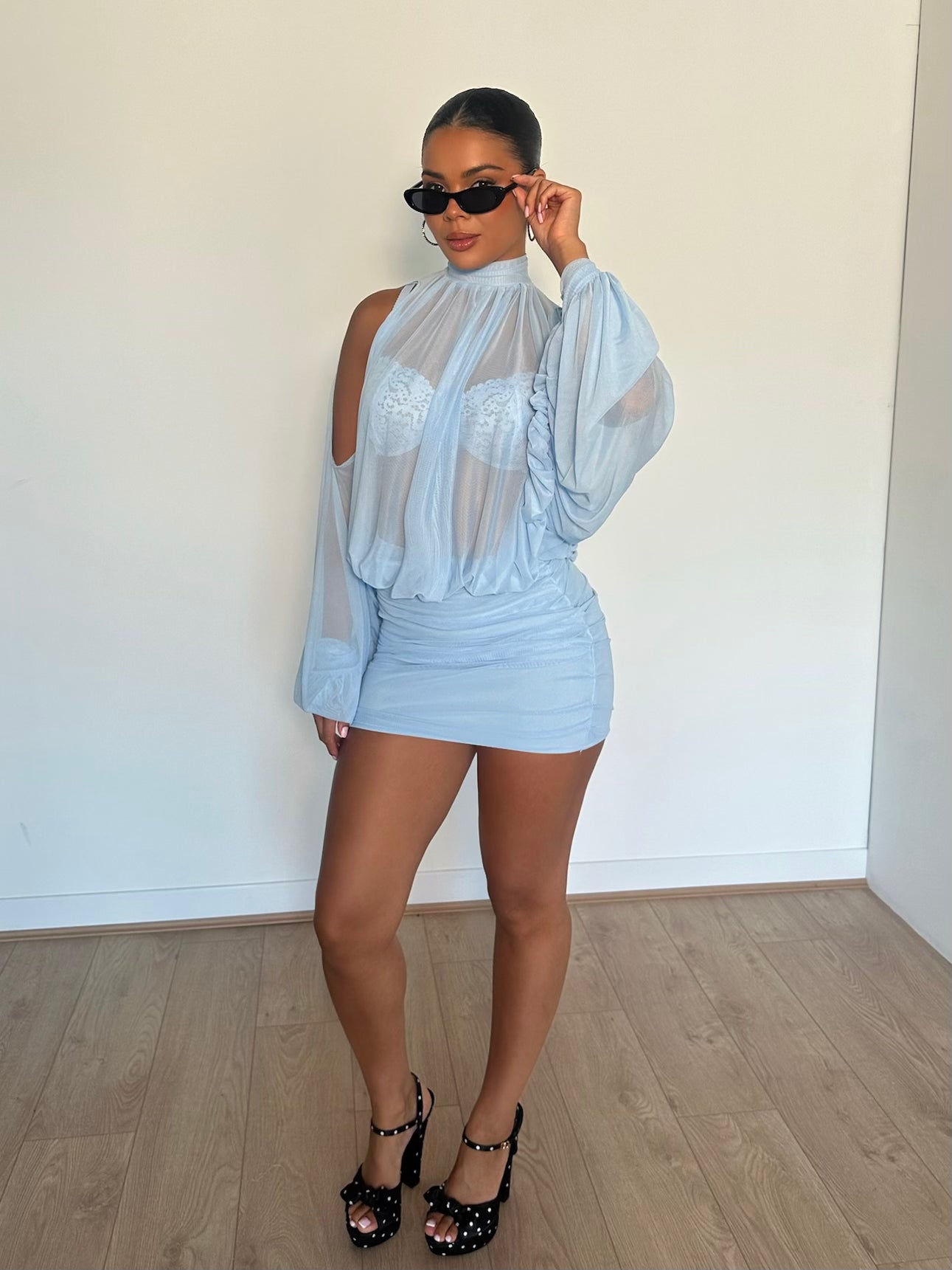 Dolly baby blue Dress / MADE TO ORDER