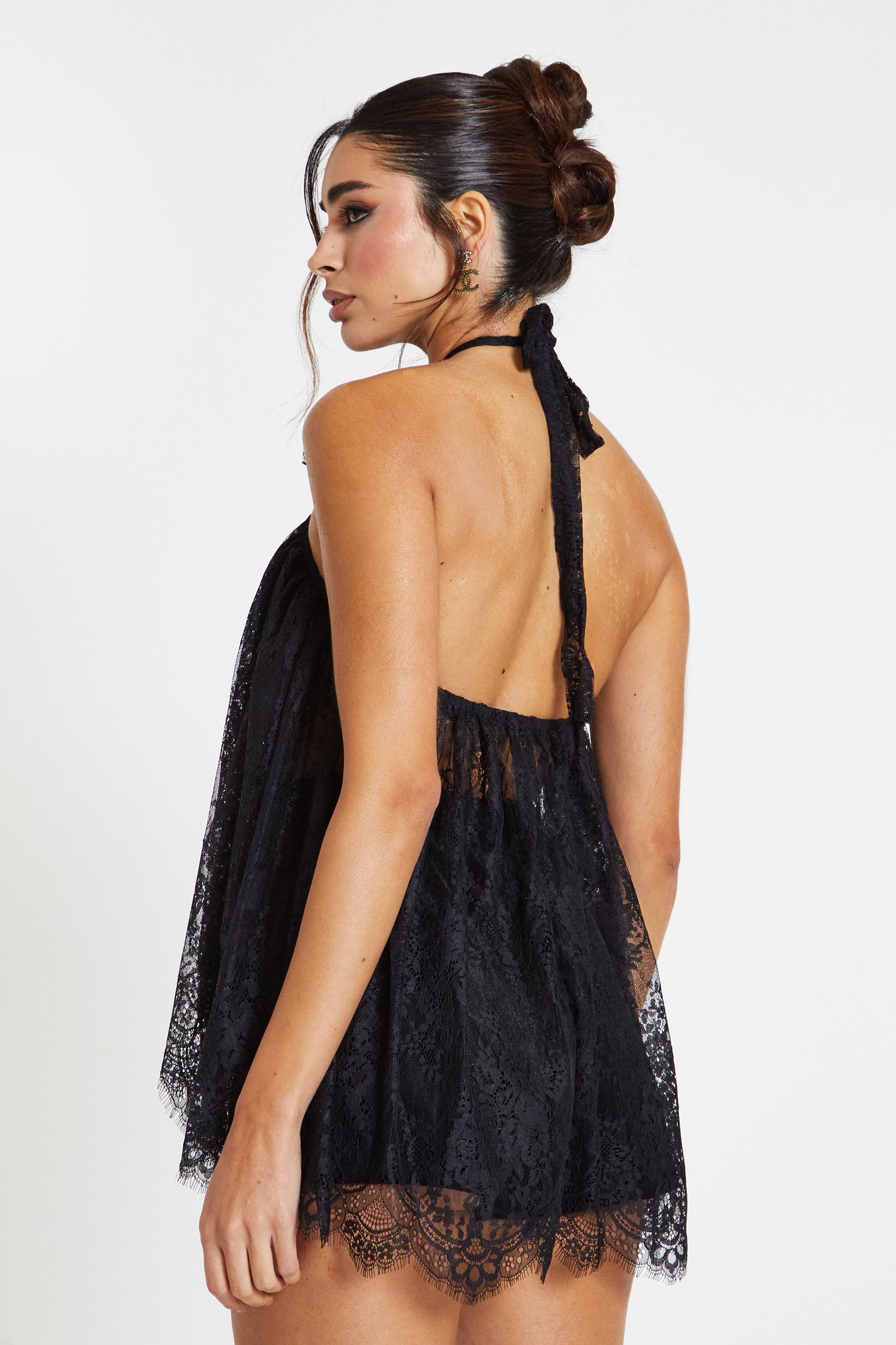 Florence Black Lace Top / PRE ORDER