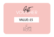 Load image into Gallery viewer, £5 GIFT CARD