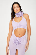 Load image into Gallery viewer, Ella Lilac Halter Top / PRE ORDER