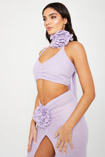 Load image into Gallery viewer, Ella Lilac Halter Top / PRE ORDER