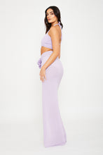 Load image into Gallery viewer, Isla Lilac Flower Maxi Skirt / PRE ORDER