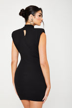 Load image into Gallery viewer, Connie Black Mini Dress / PRE ORDER